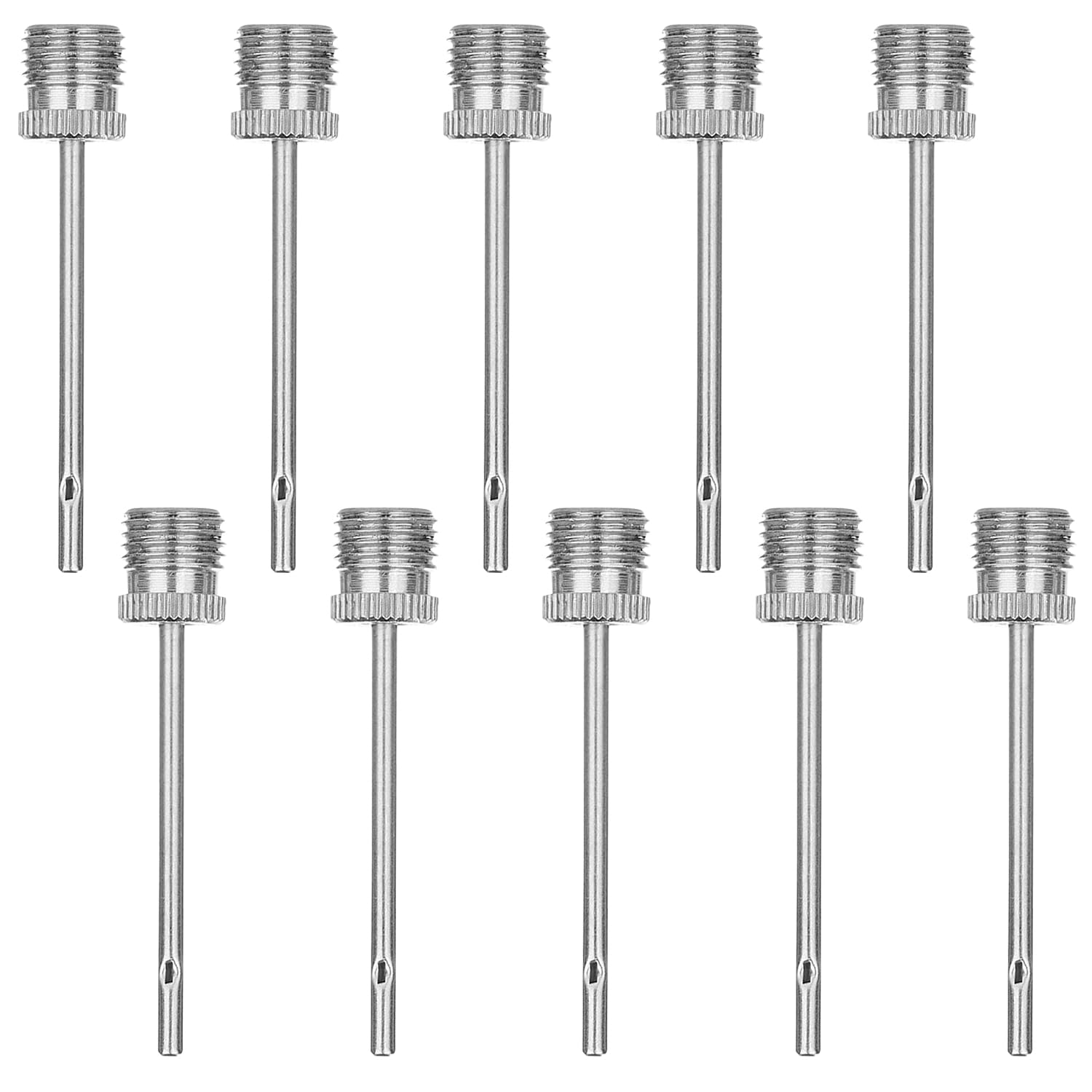 10 Pack Ball Pump Needles - Replacement Air Needles for Sports Balls, Football, Basketball, Volleyball, Soccer Ball Inflation - Perfect for Home, Gym & Outdoor Sports Equipment Maintenance