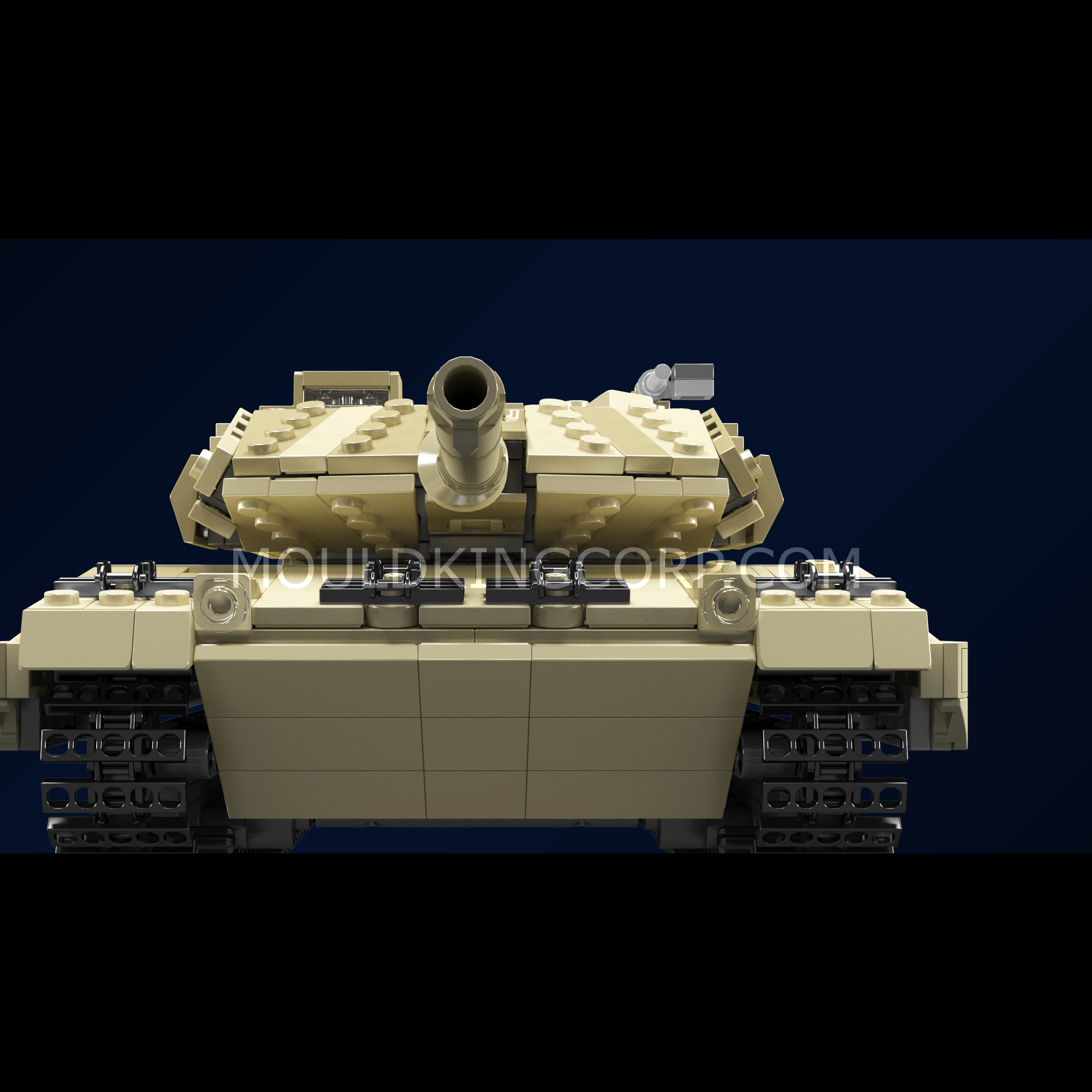 Mould King 20020S Remote Control LEGO-Compatible Tank Building Kit - 1100 Piece Military Model Set for Adults & Teens | STEM Toy Gift for Tank Enthusiasts | Battle Simulation & Collectible Display