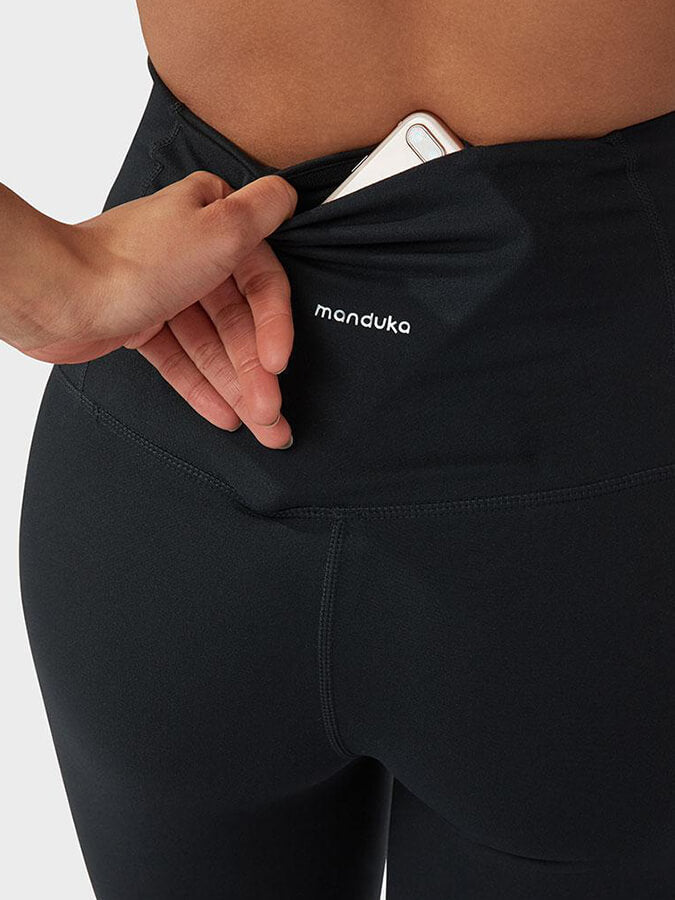 Manduka Essence High Waist Yoga Pants for Women - Soft & Stretchy Workout Leggings - Perfect for Yoga, Pilates & Gym Training