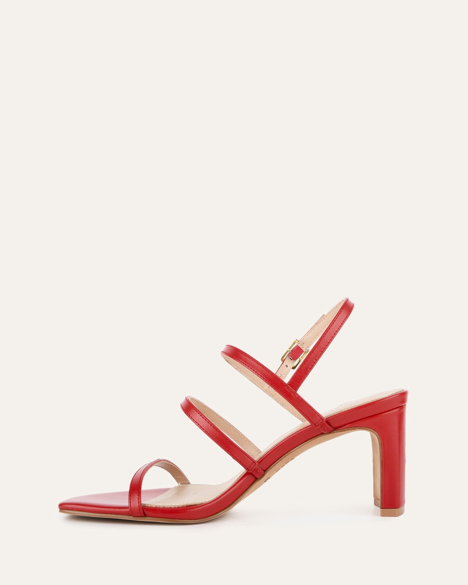 NIX Women's Salsa Leather Mid Heel Sandals - Comfortable Dressy Strappy Shoes for Summer Weddings, Parties & Date Nights