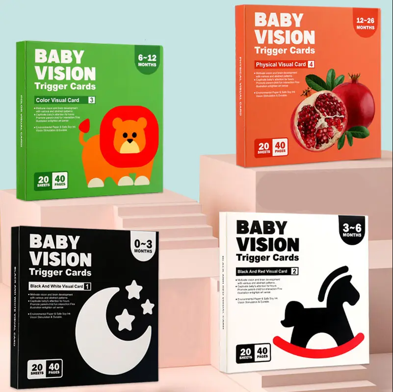 VisionFocus Montessori Flash Cards for Toddlers - Alphabet, Numbers & Shapes Learning - Perfect for Homeschooling & Early Childhood Education