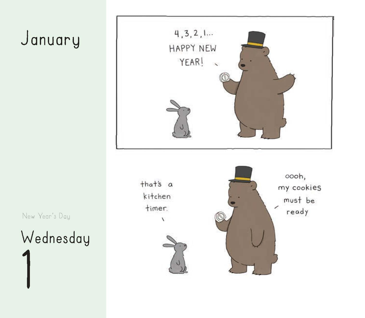Little World of Liz Climo 2025 Daily Wall Calendar - Cute Animal & Funny Comics Planner for Office, Home, or Gift - Perfect for Scheduling, Organizing, and Daily Inspiration