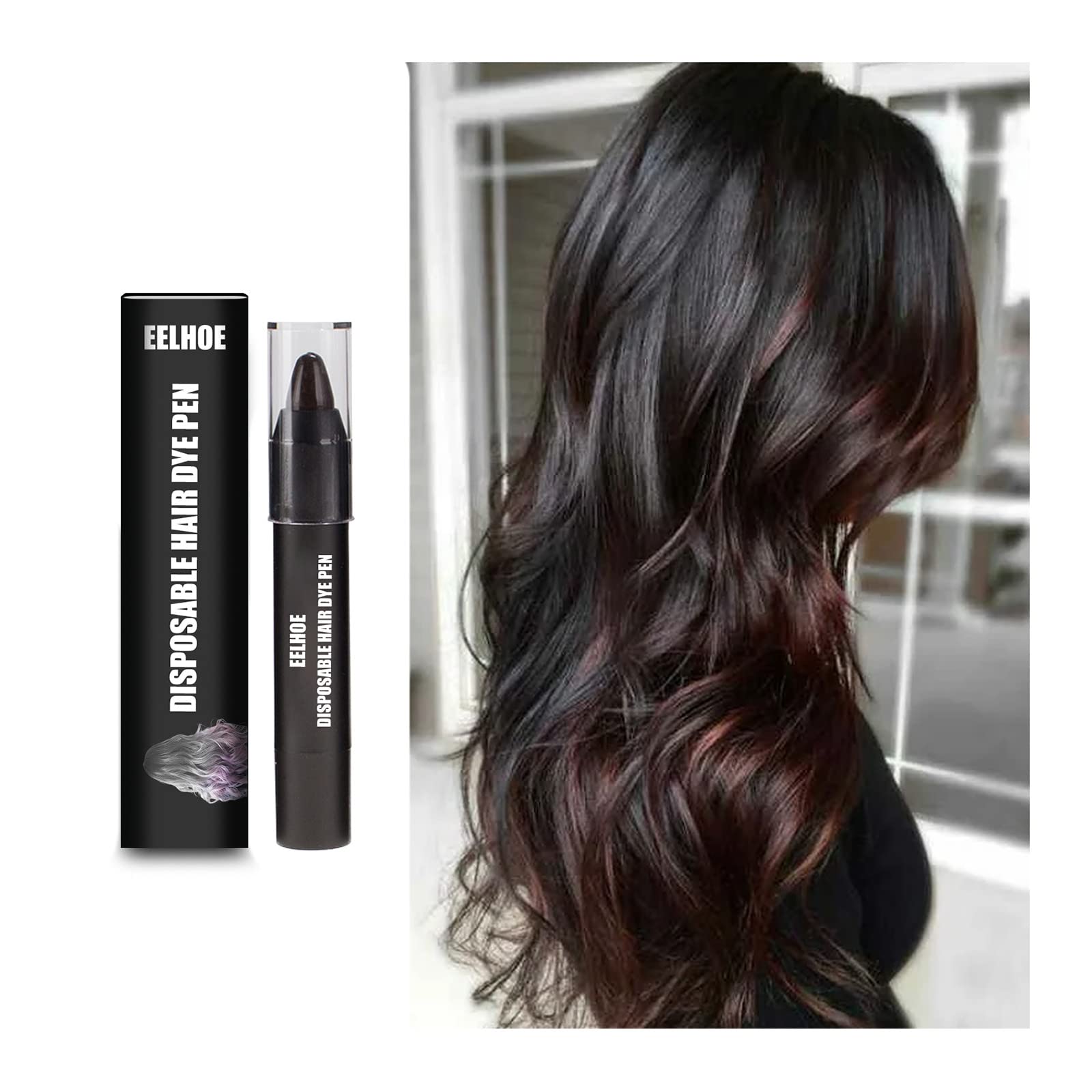 RapStart Temporary Hair Chalk for Girls & Kids - Washable Bright Hair Color Dye Pens for Party, Halloween & Costume Events | Non-Permanent Fun Hair Coloring for Teens & Children