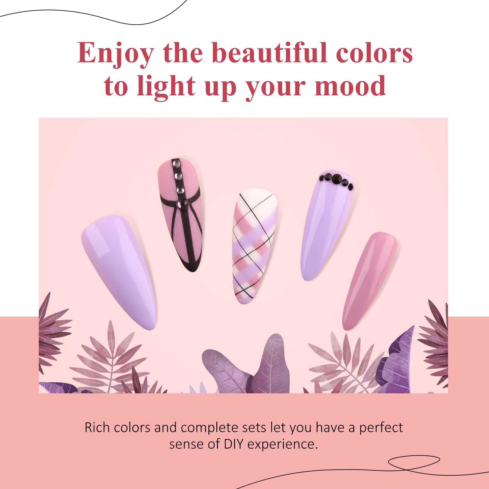28PCS Gel Nail Polish Set - 22 Colors White Nude Fall Collection with 6 Multi-Functional Gels | DIY Manicure Kit for Salon & Home Use | Perfect Gift for Women | Nail Art Design for All Seasons & Occasions