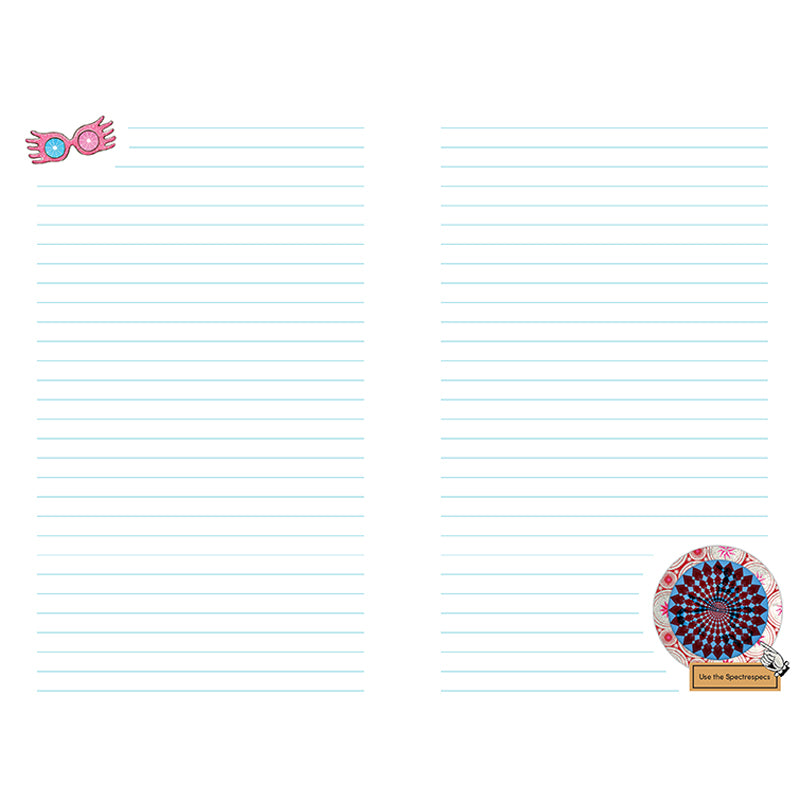 Harry Potter Luna Lovegood Magical Reveal Journal - Collectible Wizarding World Notebook for Fans, Perfect for Writing Spells & Magical Notes | Great Gift for Potterheads & Fantasy Lovers