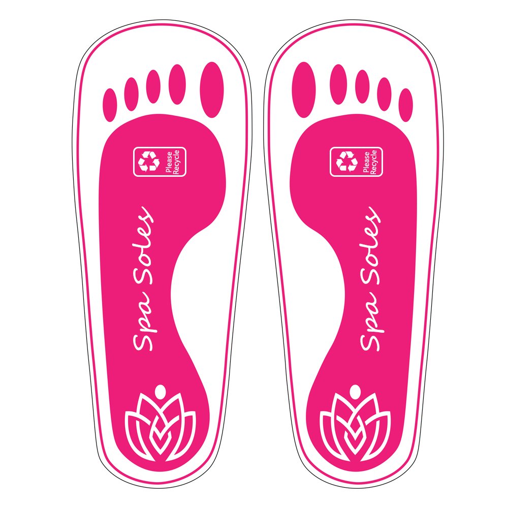 100 Pair Pink Disposable Spray Tan Feet Protector Pads - Self-Adhesive Sunless Tanning Shields for Airbrush & Spray Tan - Perfect for Salon, Home Use & Professional Spray Tanning Sessions