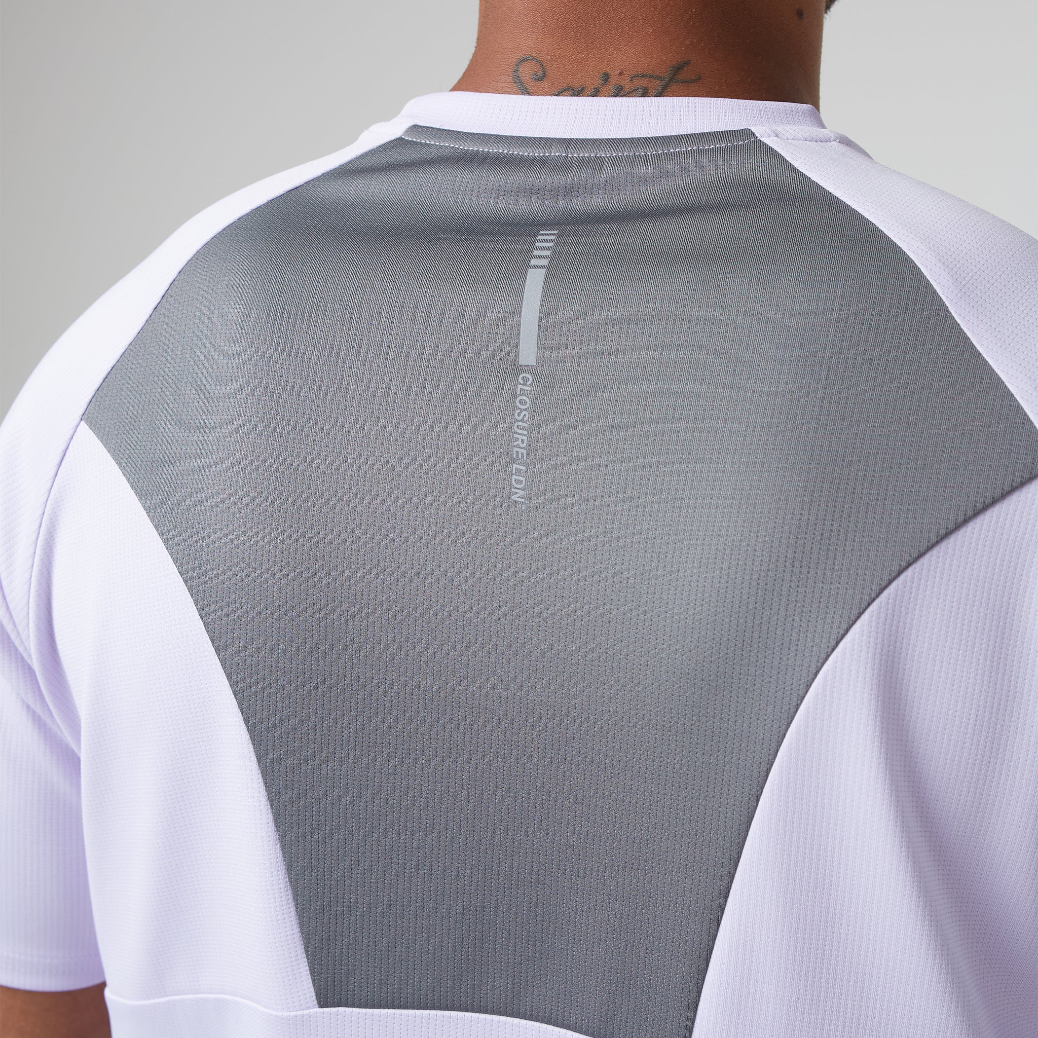 Lilac and Grey Striped Cut & Sew Twinset for Women - Comfortable Workout and Lounge Set for Yoga, Gym, and Casual Wear