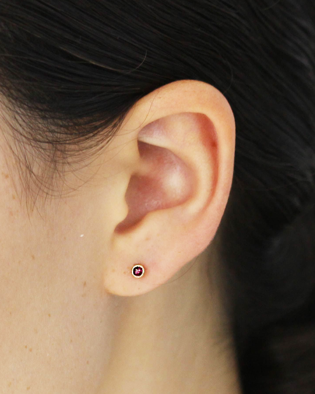 Melee Ball - Premium Ruby Studs for Jewelry Making, Fashion Accessories & DIY Crafts | Perfect for Earrings, Necklaces & Bracelets