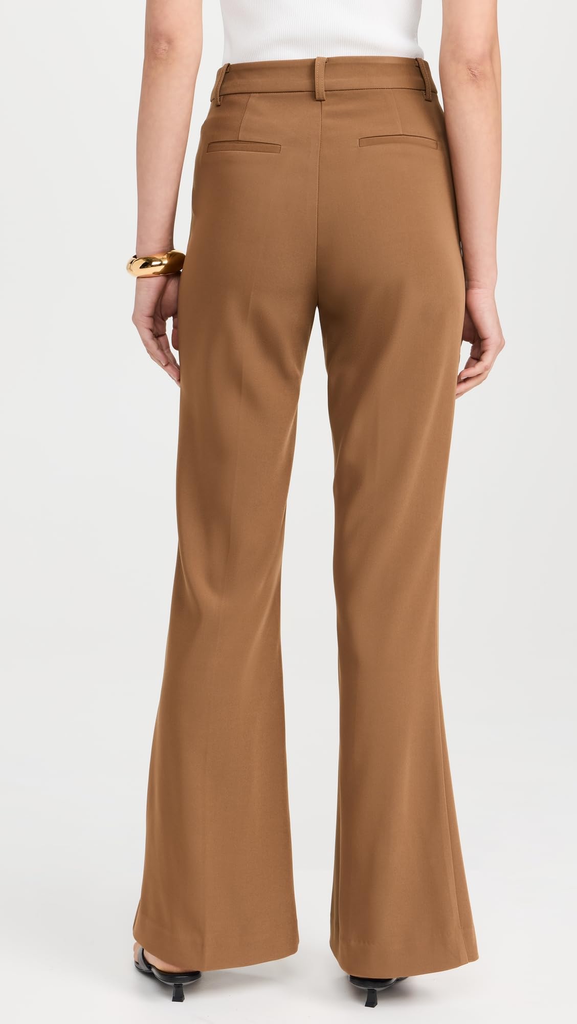 Bardot Women's Halifax Slim Flare Pants - High Waisted Stretch Denim Jeans for Casual & Office Wear | Comfortable Bootcut Trousers for Everyday Style