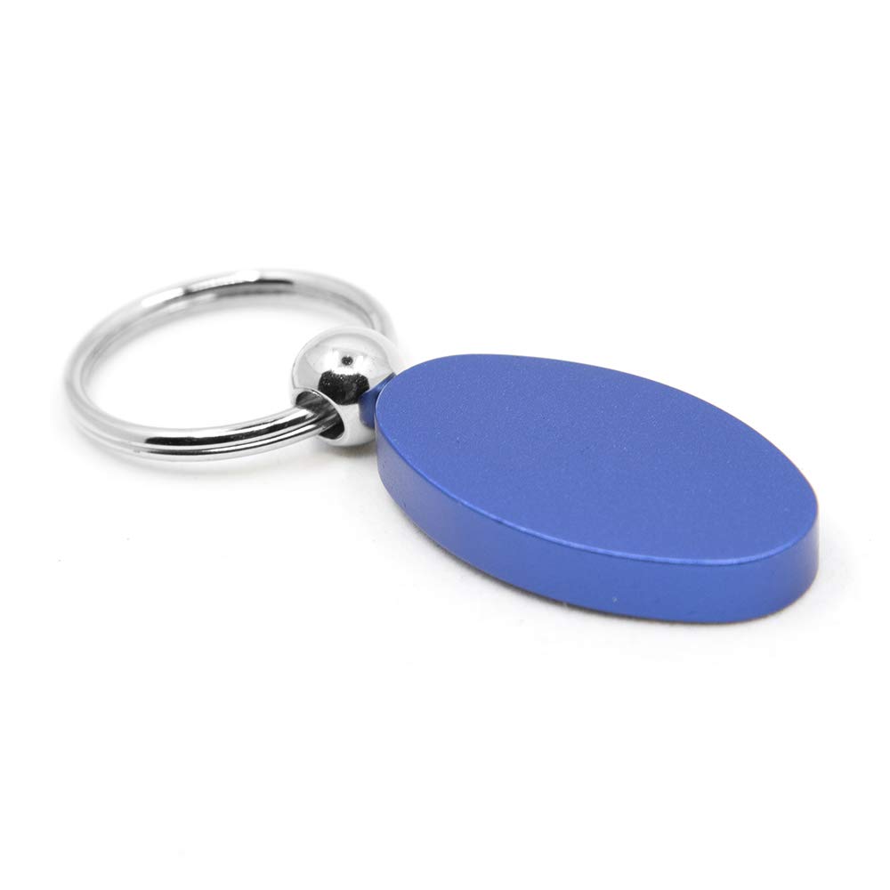 Au-TOMOTIVE GOLD Oval Key Ring for Jeep Grand Cherokee - Premium Car Keychain for Jeep Owners - Perfect for Everyday Use, Gifts & Vehicle Accessories