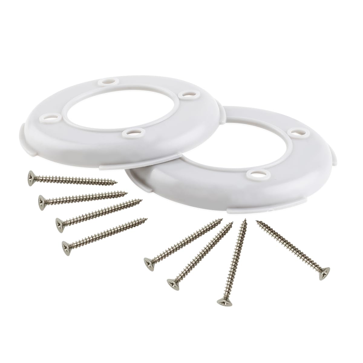 Grey Ciuouient Wall Mounting Plate with Screws - Compatible with Google Nest Camera (Indoor/Outdoor, Battery) for Home Security & Surveillance