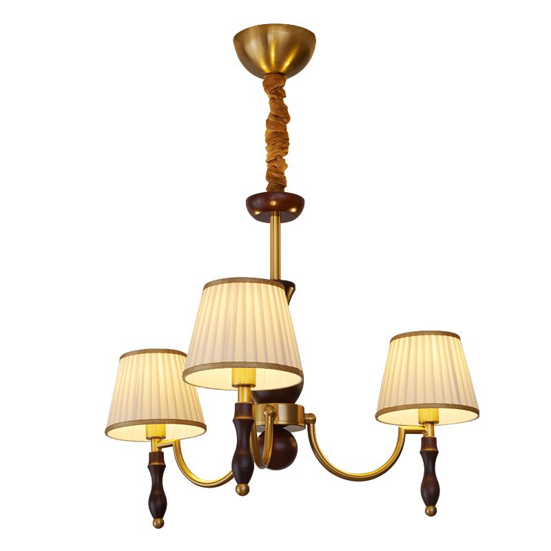 Walnut color & Gold