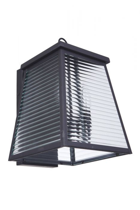 Armstrong Three Light Outdoor Wall Mount in Midnight Black - Durable Weatherproof Exterior Sconce for Porch, Patio, Garage & Garden Lighting