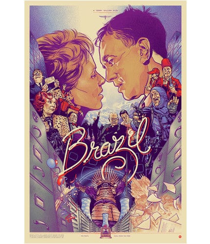 Brazil Martin Ansin Poster - Limited Edition Art Print for Home & Office Decor, Movie & Pop Culture Collectibles