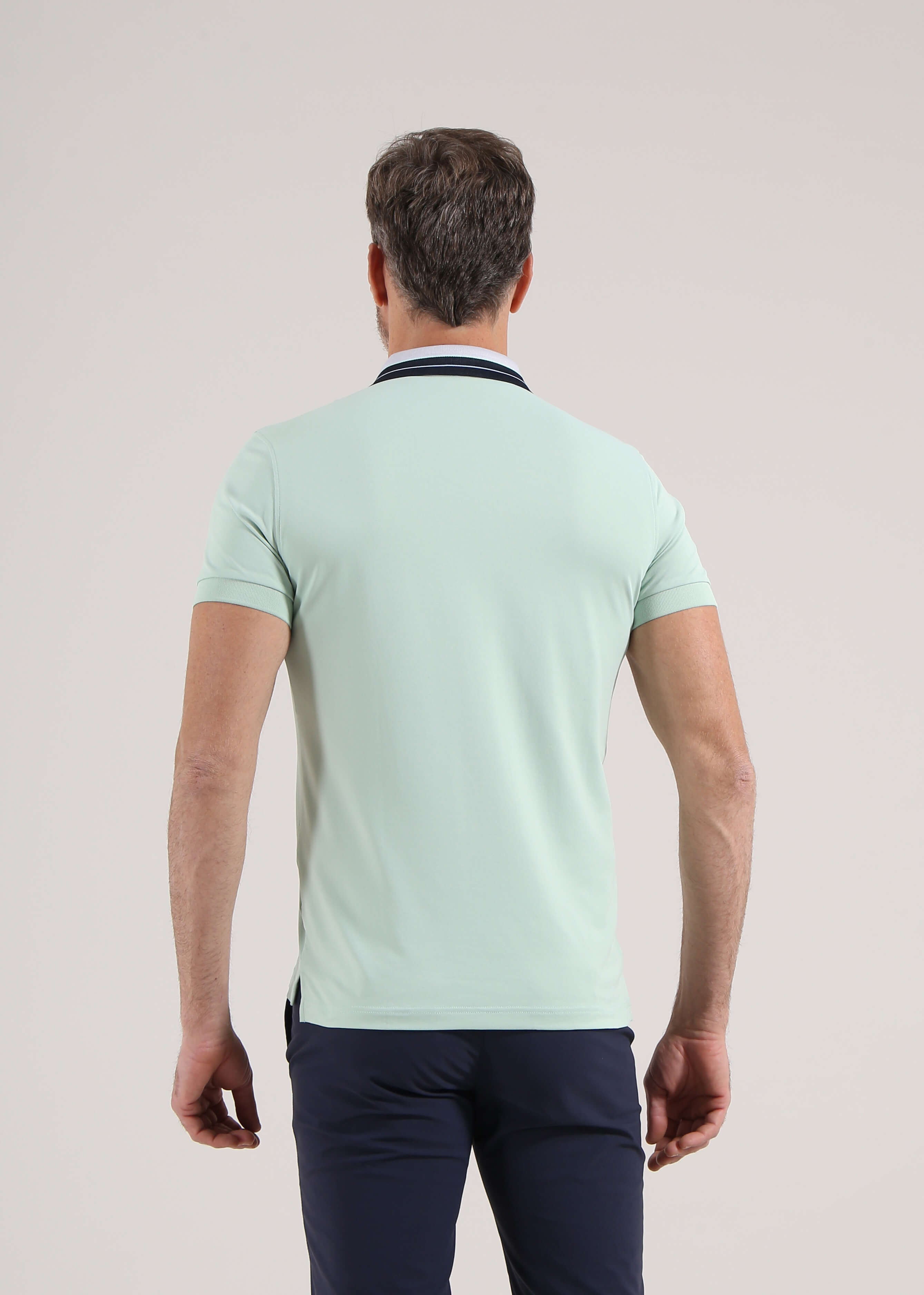 ADEMAS Men's DRY MATIC® Stretch Pique Polo Shirt - Moisture Wicking, Breathable, Quick Dry - Final Sale - Perfect for Golf, Business Casual & Outdoor Activities