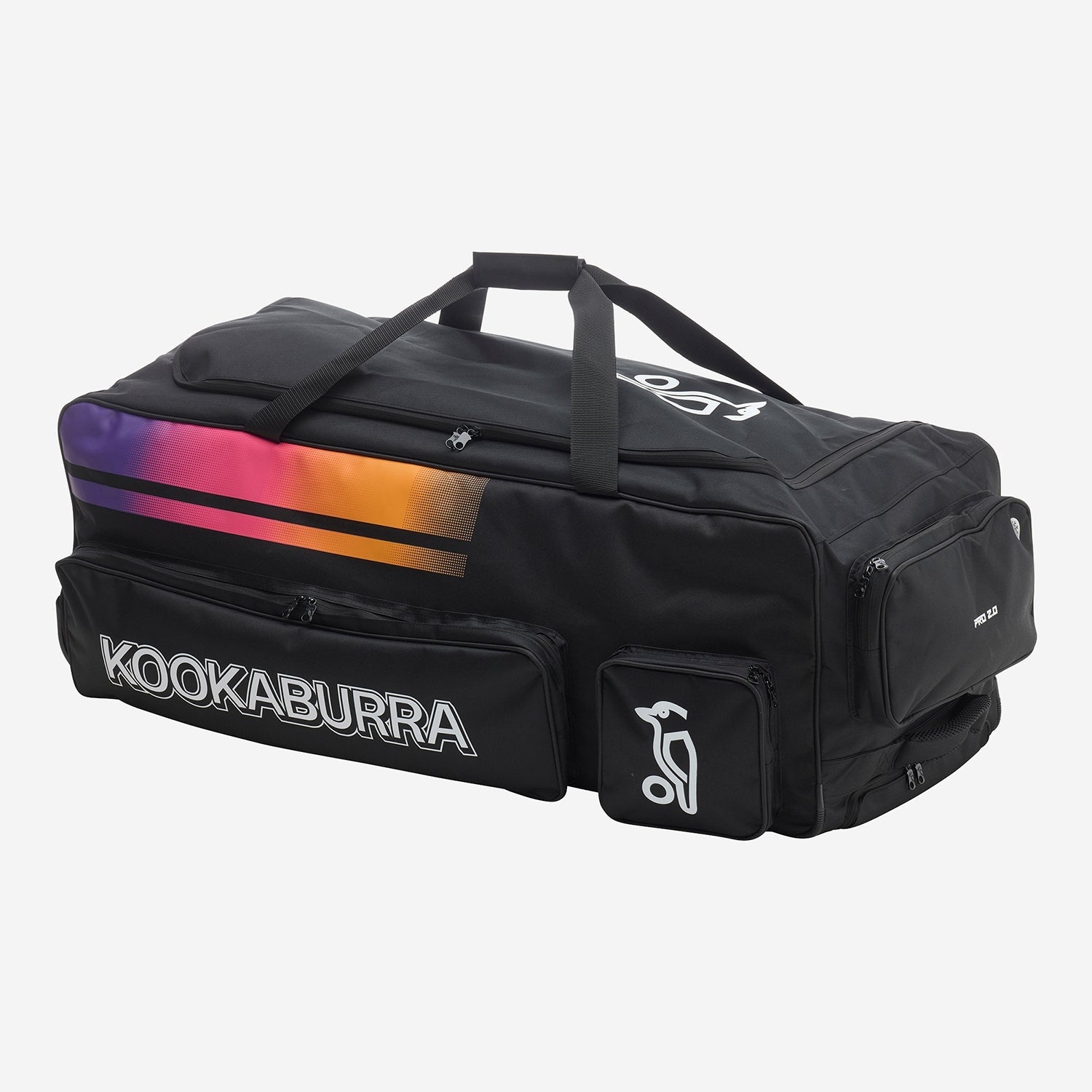 Kookaburra Pro 2.0 Wheelie Cricket Bag - Premium Rolling Cricket Equipment Bag for Players & Teams - Perfect for Matches, Practice & Travel