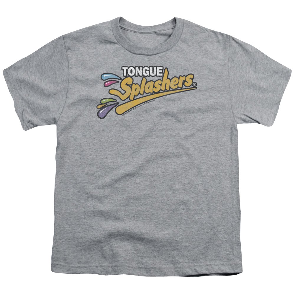 Dubble Bubble Tongue Splashers Logo Unisex Youth T-Shirt for Boys & Girls - Fun Graphic Tee for Kids, Playdates & Birthday Parties