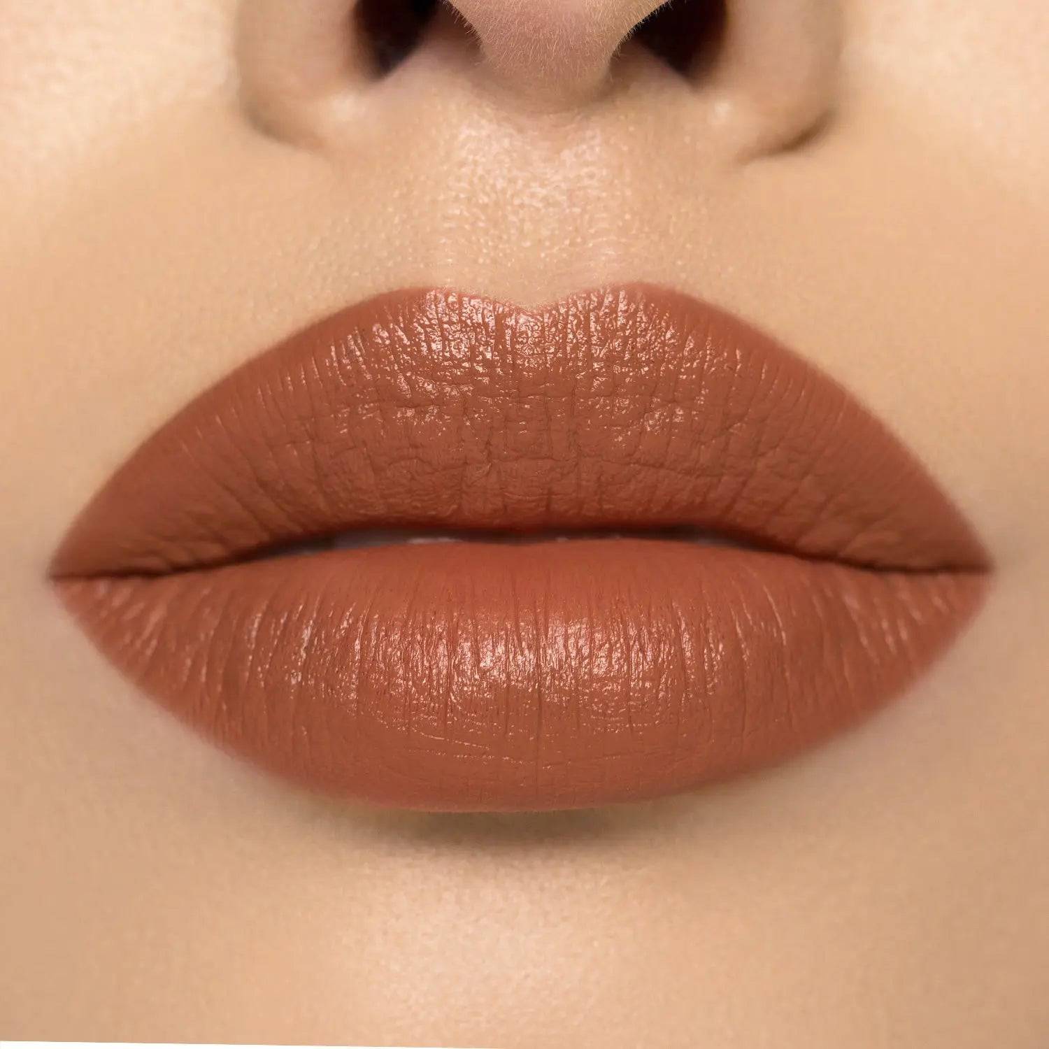 Nude Lipstick - Natural Matte Finish Long Lasting Lip Color for Everyday Wear | Perfect for Work, Date Night & Casual Outings