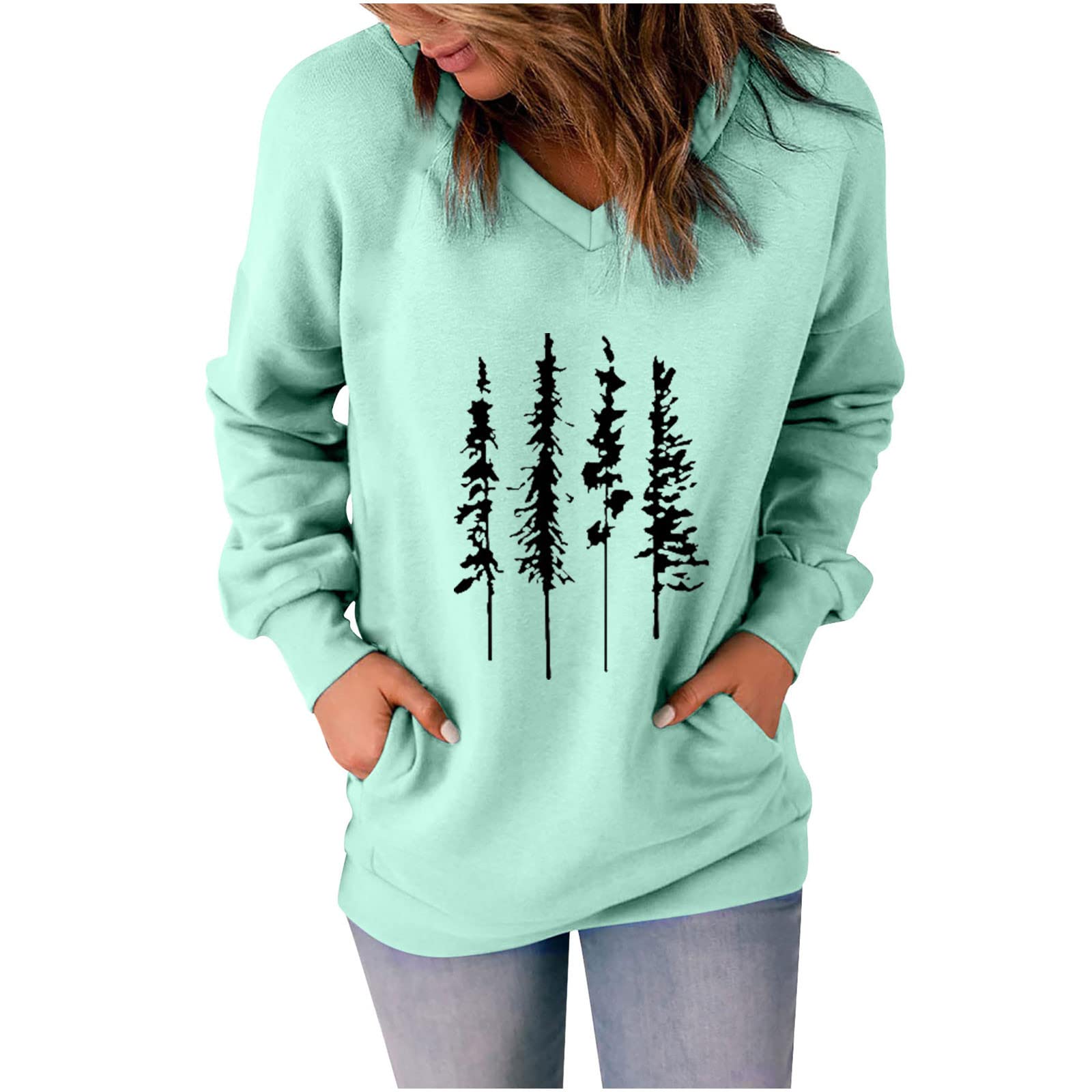 Women's Halloween Pumpkin Graphic Sweatshirt - Cozy Crewneck Pullover Long Sleeve Casual Loose Fit Top | Perfect for Fall Festivals, Pumpkin Patches & Spooky Season Outfits