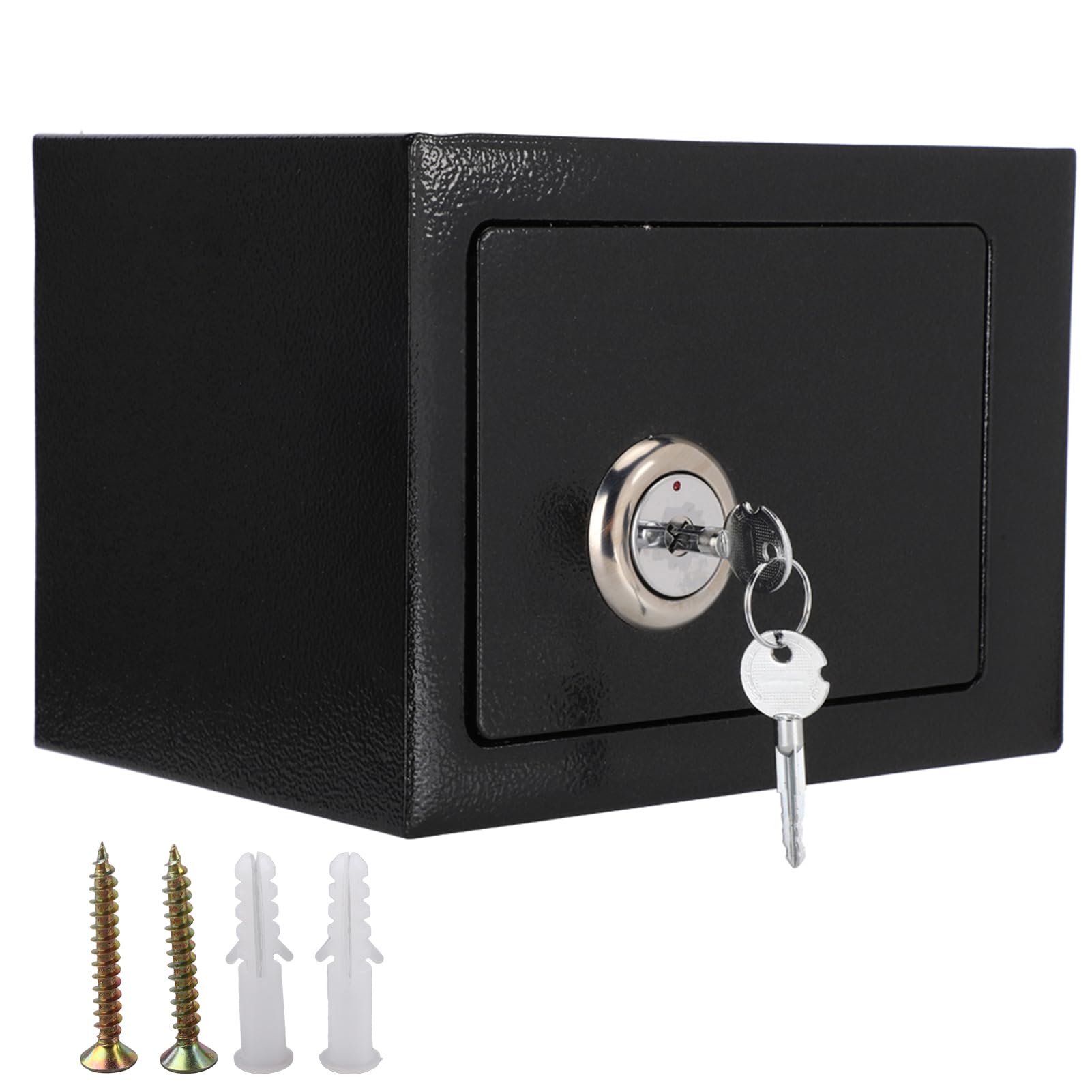 Fireproof Safe Box - High Security Steel Home & Office Safe with Key Lock for Money, Cash, Jewelry & Documents - Ideal for Home, Office & Business Security Storage