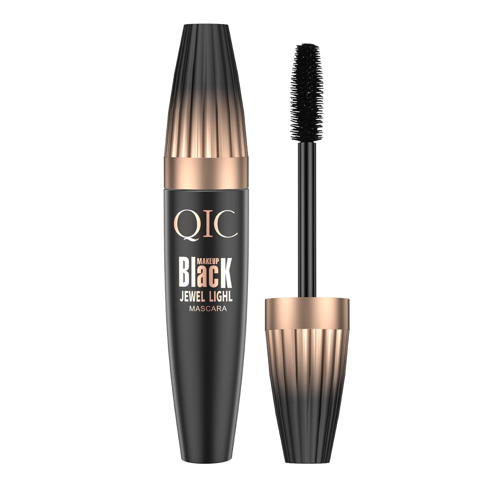 4D Silk Fiber Eyelash Mascara - Waterproof Black Mascara for Extra Long & Thick Lashes | Smudge-Proof & Long Lasting | Perfect for Daily Wear, Night Out & Special Occasions