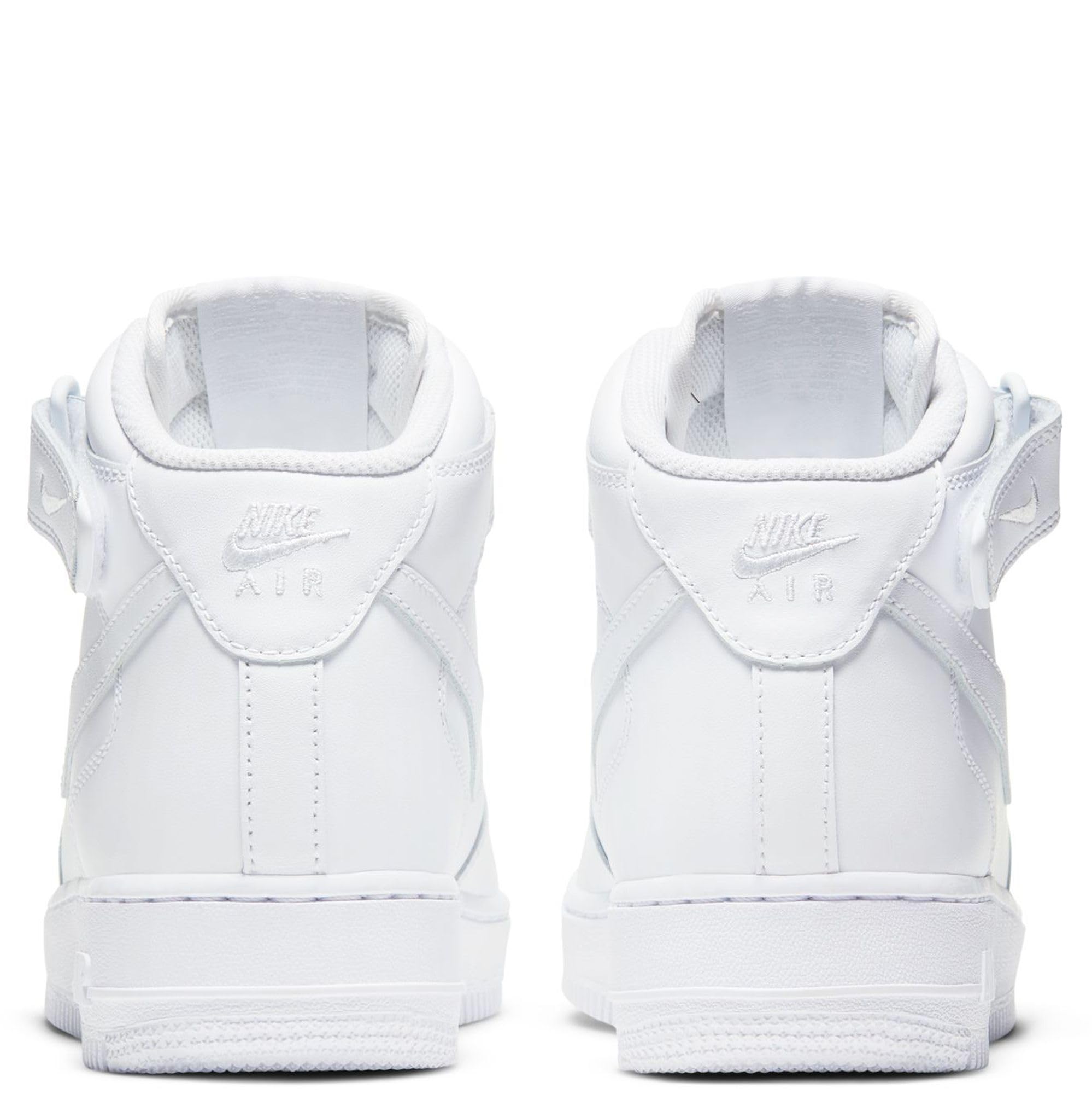 Nike Women's Air Force 1 '07 Mid Sneakers - Size 8.5 US - White/White - Casual & Athletic Shoes for Everyday Wear, Gym & Street Style