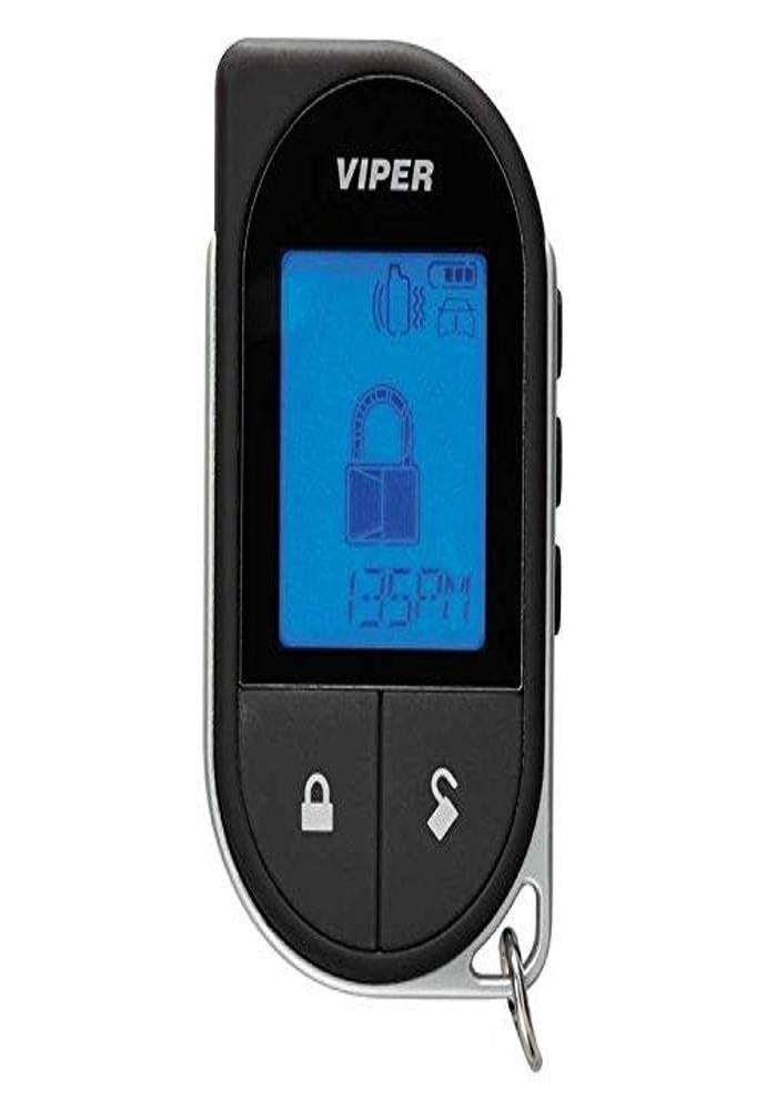 Viper 2-Way LCD Remote Start System DEI7756V - Car Security & Keyless Entry with Alarm for Easy Directed Installation - Perfect for Winter Warm-Up & Summer Cooling