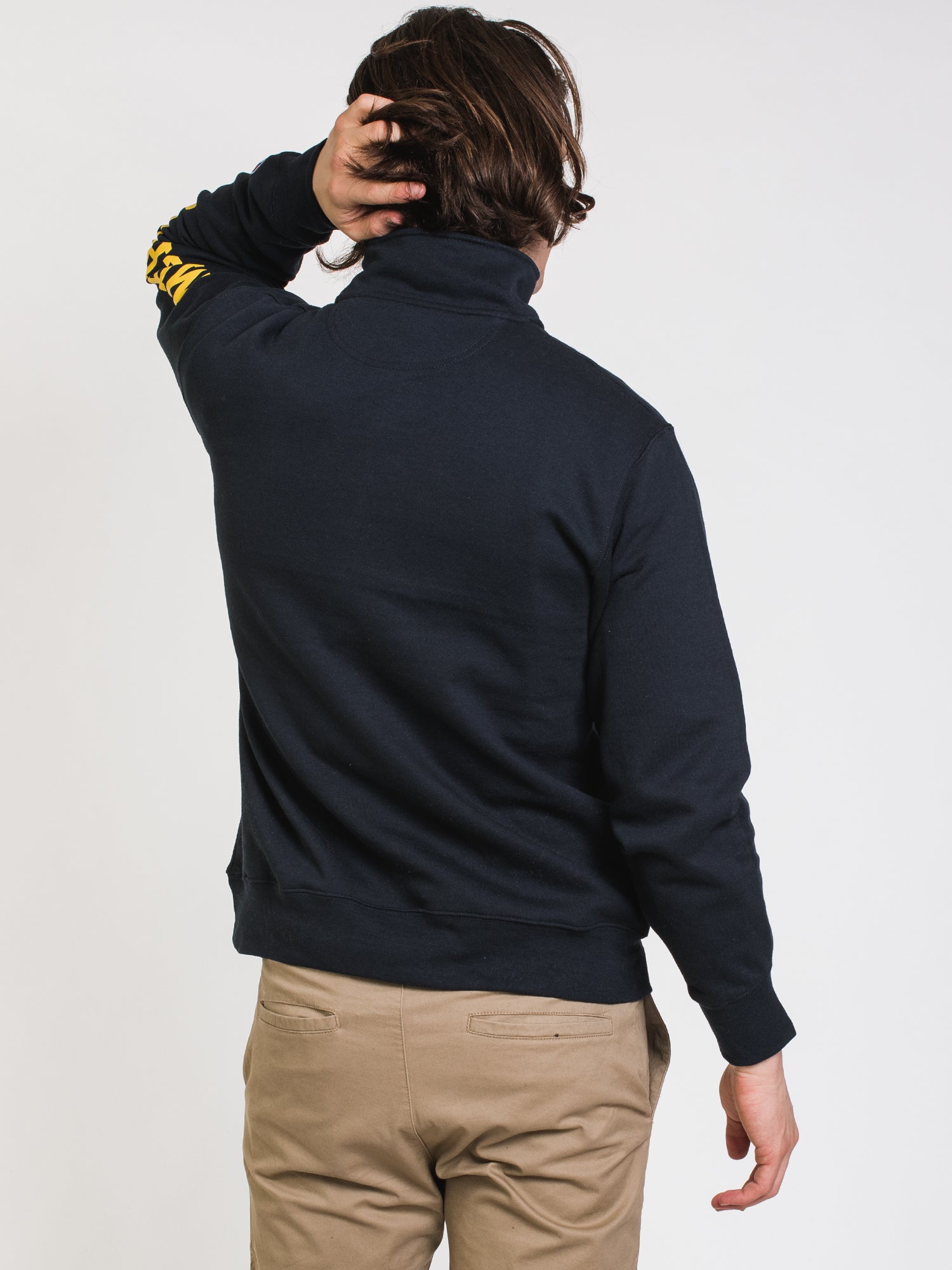 Champion Michigan University 1/4 Zip Sweater - Men's & Women's Pullover Fleece Top for College Fans | Perfect for Game Day, Campus Wear & Casual Outfits