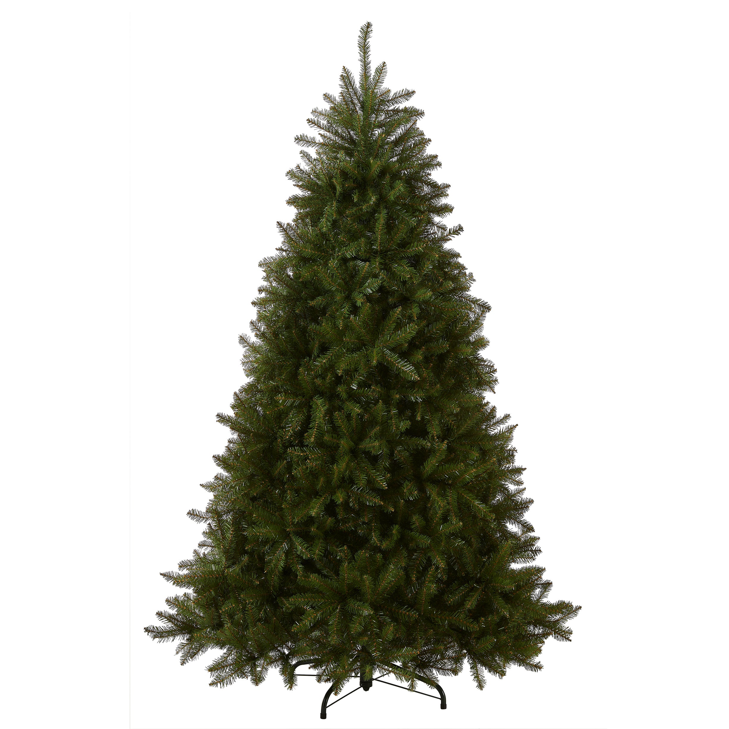 7 ft. Dunhill Fir Christmas Tree - Premium Artificial Holiday Tree for Home & Office Decor - Perfect for Living Room, Party, and Festive Celebrations