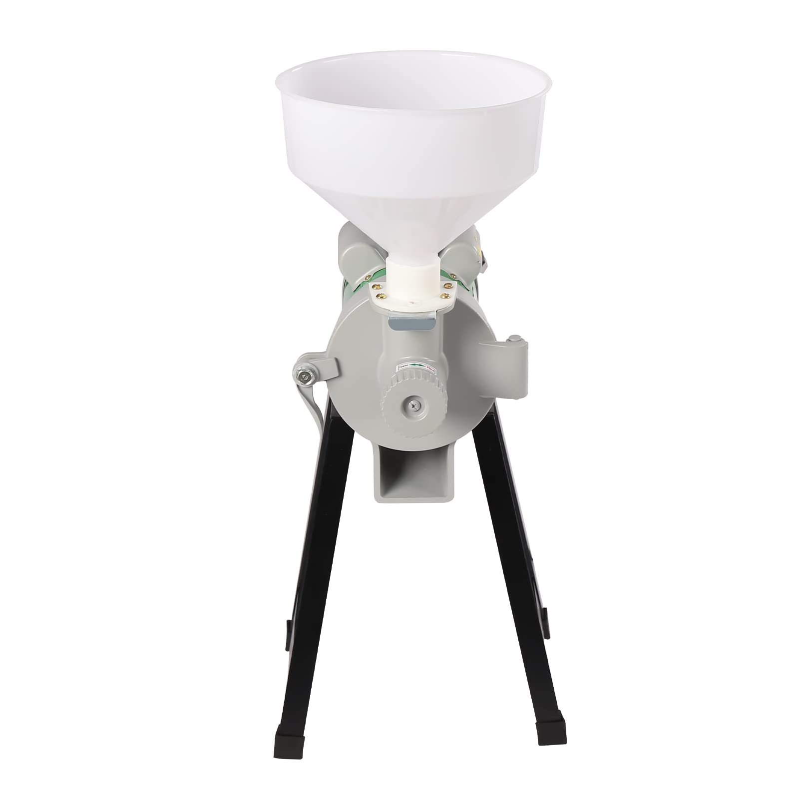2200W Electric Grain Mill Grinder - Commercial Grade Corn, Wheat & Soybean Grinder for Flour, Feed & Soy Milk - Wet/Dry Grinding Machine with Funnel - Perfect for Home Baking, DIY & Farm Use