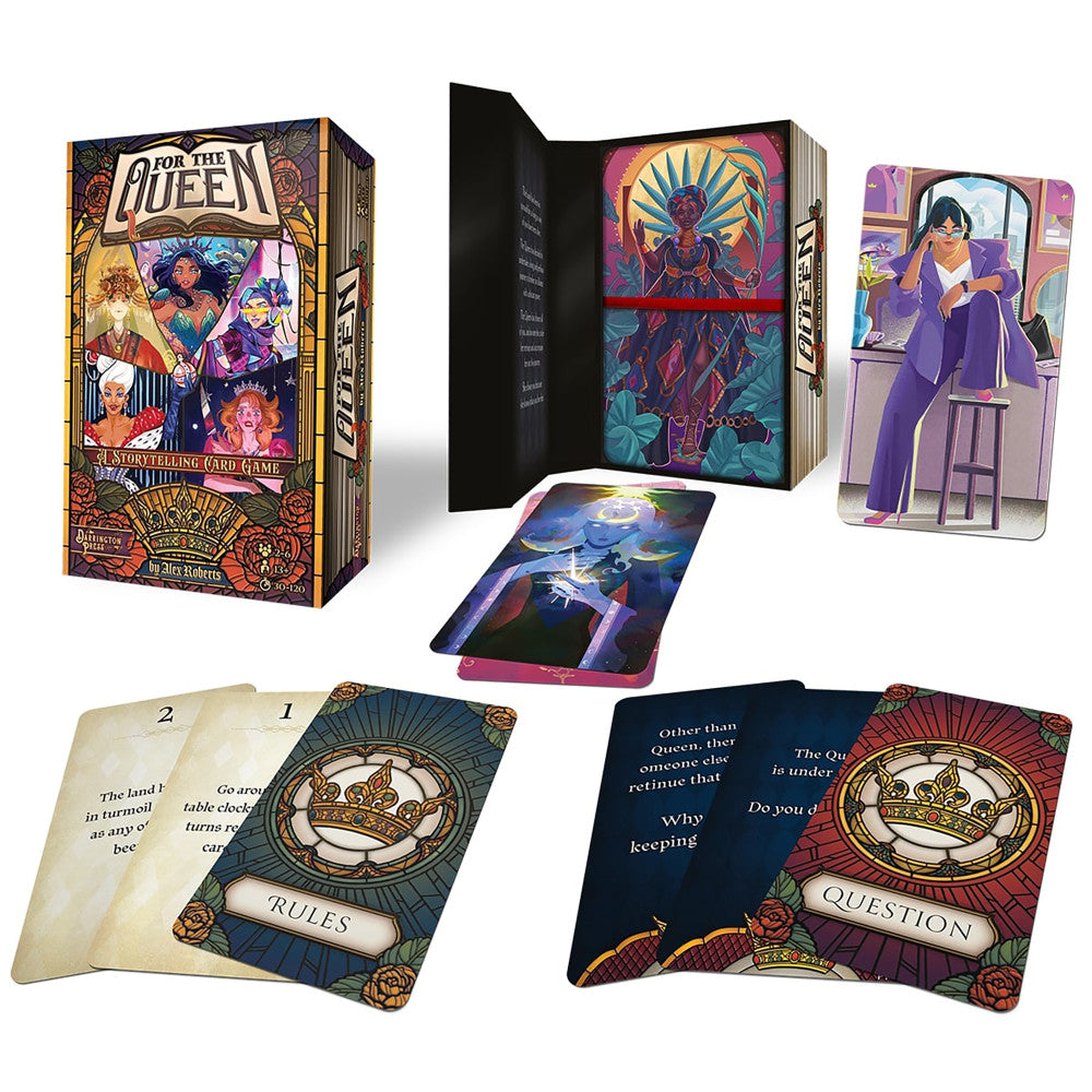 Critical Role: For The Queen - Storytelling Card Game for Teens & Adults (Ages 13+) | Party Game Night, RPG Adventure & Social Deduction Fun