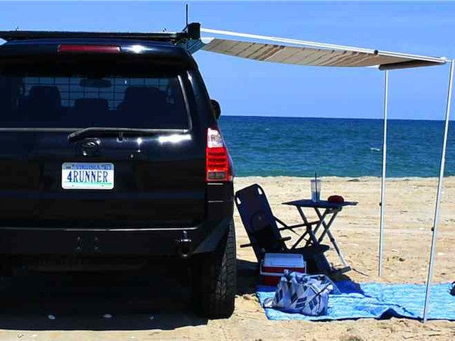 Eezi Awn K9 2.2M Roof Rack System for 2003-2009 Toyota 4Runner 4th Gen - Heavy Duty Cargo Carrier for Camping & Off-Road Adventures