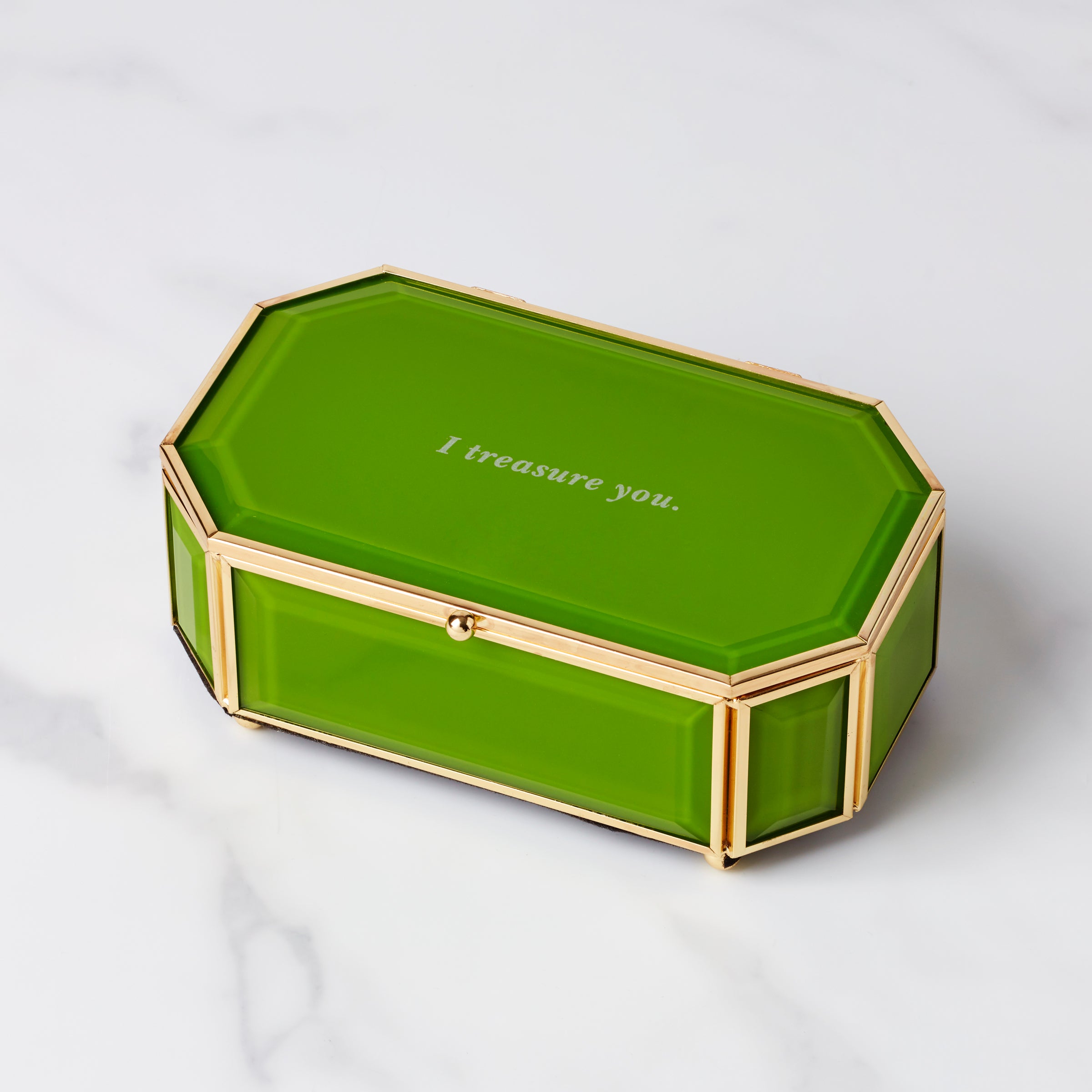 Elegant Green Jewelry Box for Women - Perfect Gift for Valentines, Birthdays & Anniversaries - Keeps Necklaces, Rings & Earrings Organized
