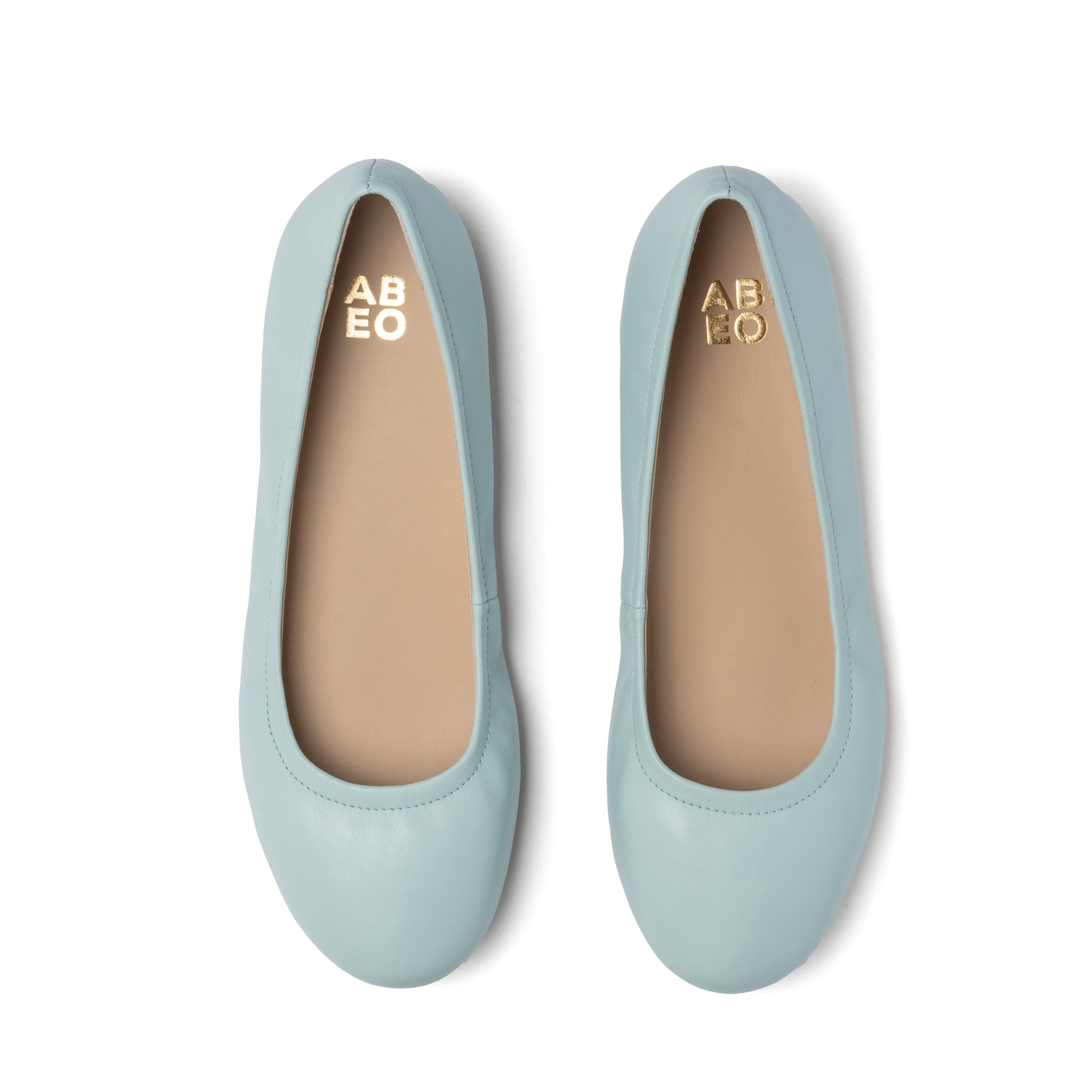 Abeo Promenade Flat Mint - Comfortable Women's Ballet Flats for Walking, Work & Casual Wear | Perfect for Office, Travel & Everyday Use