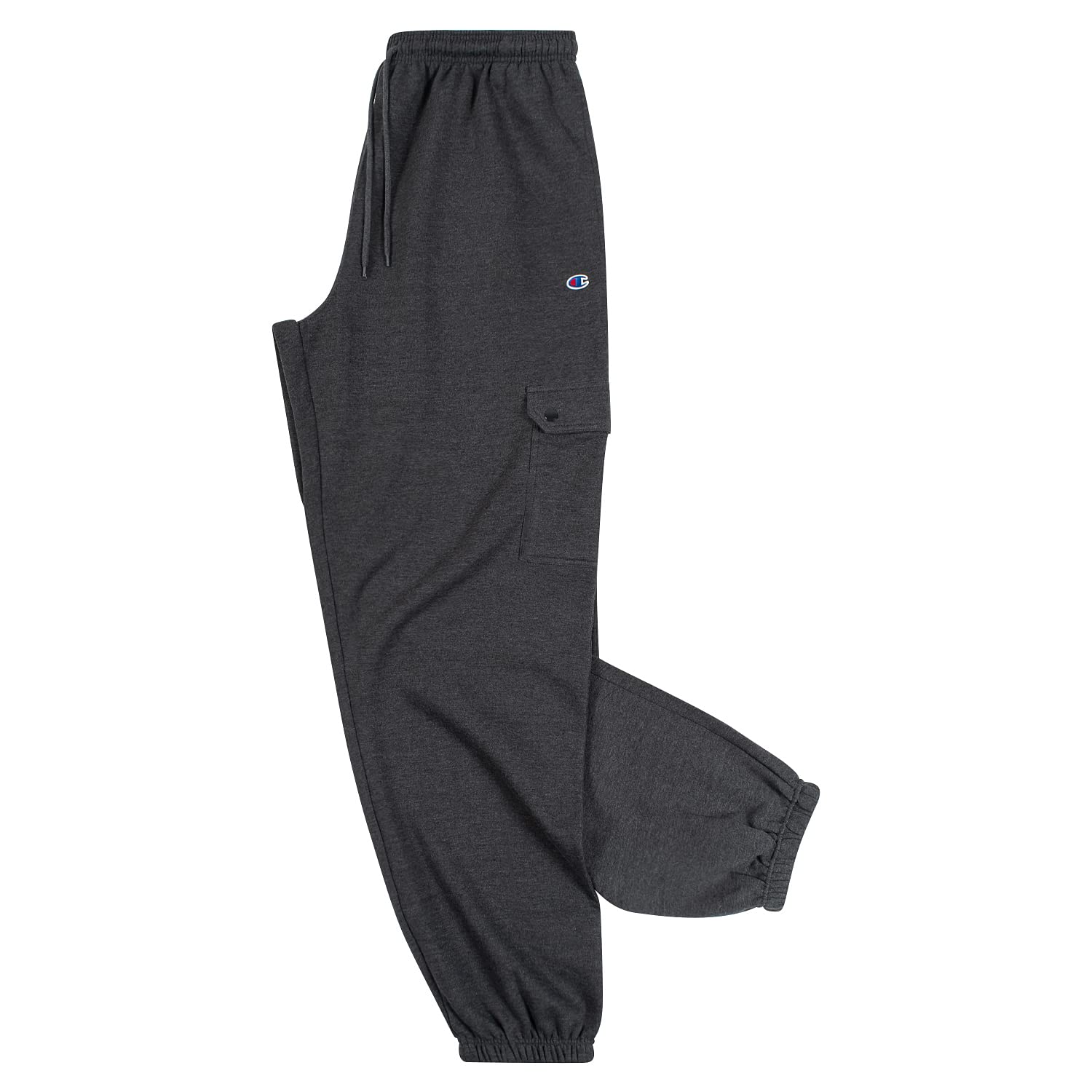Champion Men's Big & Tall Fleece Cargo Jogger Sweatpants - Comfortable Athletic Lounge Pants for Gym, Workout & Casual Wear