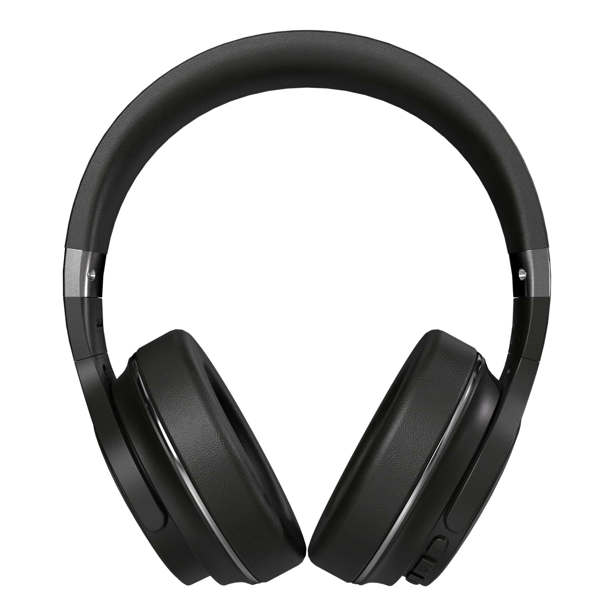 Raycon The Everyday Wireless Bluetooth Over-Ear Headphones with Active Noise Cancelling, Awareness Mode, Built-in Mic, IPX4 Water Resistance, 40H Battery Life - Perfect for Travel, Work & Gym (Black)
