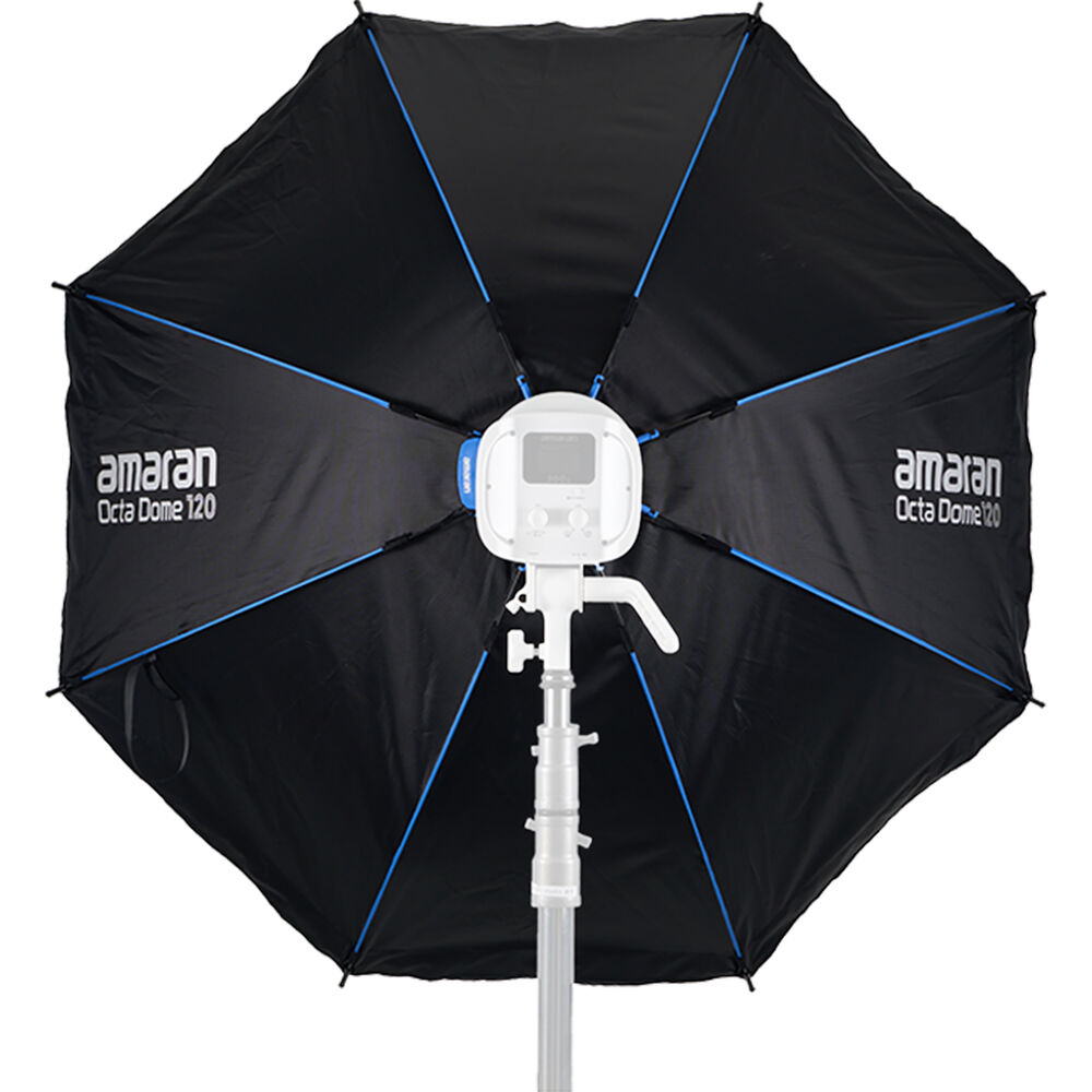120cm Amaran Octa Dome Softbox - 4' Professional Photography Lighting for Studio, Portrait & Video Production