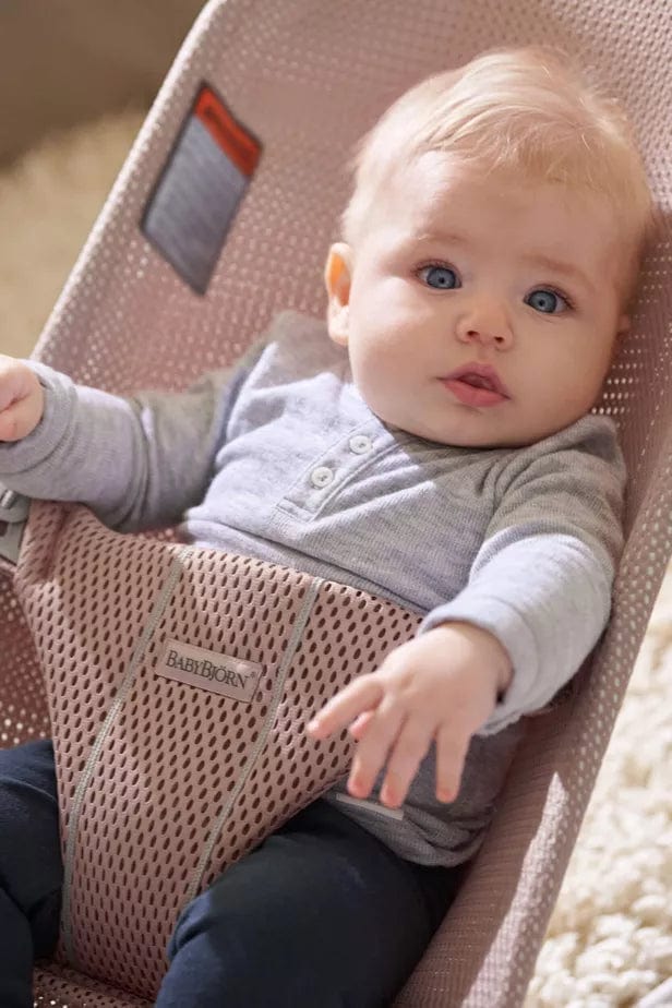 BabyBjorn Bouncer Bliss Mesh - Premium Baby Bouncer with Breathable Mesh Fabric for Newborns to Toddlers | Perfect for Nursery, Playtime & Soothing Baby to Sleep