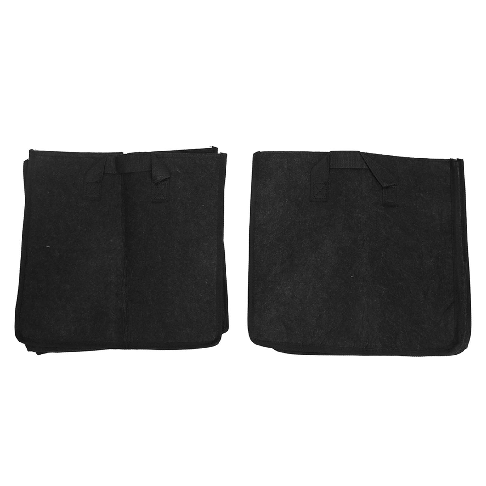 **45x45x45 Inches 25 Gallon Plant Grow Bags - Heavy Duty Nursery Pots for Indoor/Outdoor Gardening, Office Decor, Hotel Greenery & Landscaping Projects - Durable Black Garden Grow Container**    *(Perfect for Home Gardening, Urban Farming, Balcony Planters, Commercial Landscaping & Eco-Friendly Green Projects)*