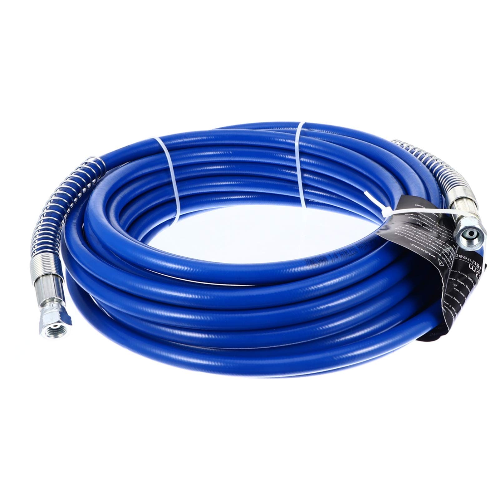 High Pressure Universal Paint Sprayer Hose - 1/4 Inch Lightweight Airless Paint Tube & Whip Air Hose for Professional Painting - Perfect for Home Renovation, Furniture Refinishing, and Exterior Wall Painting