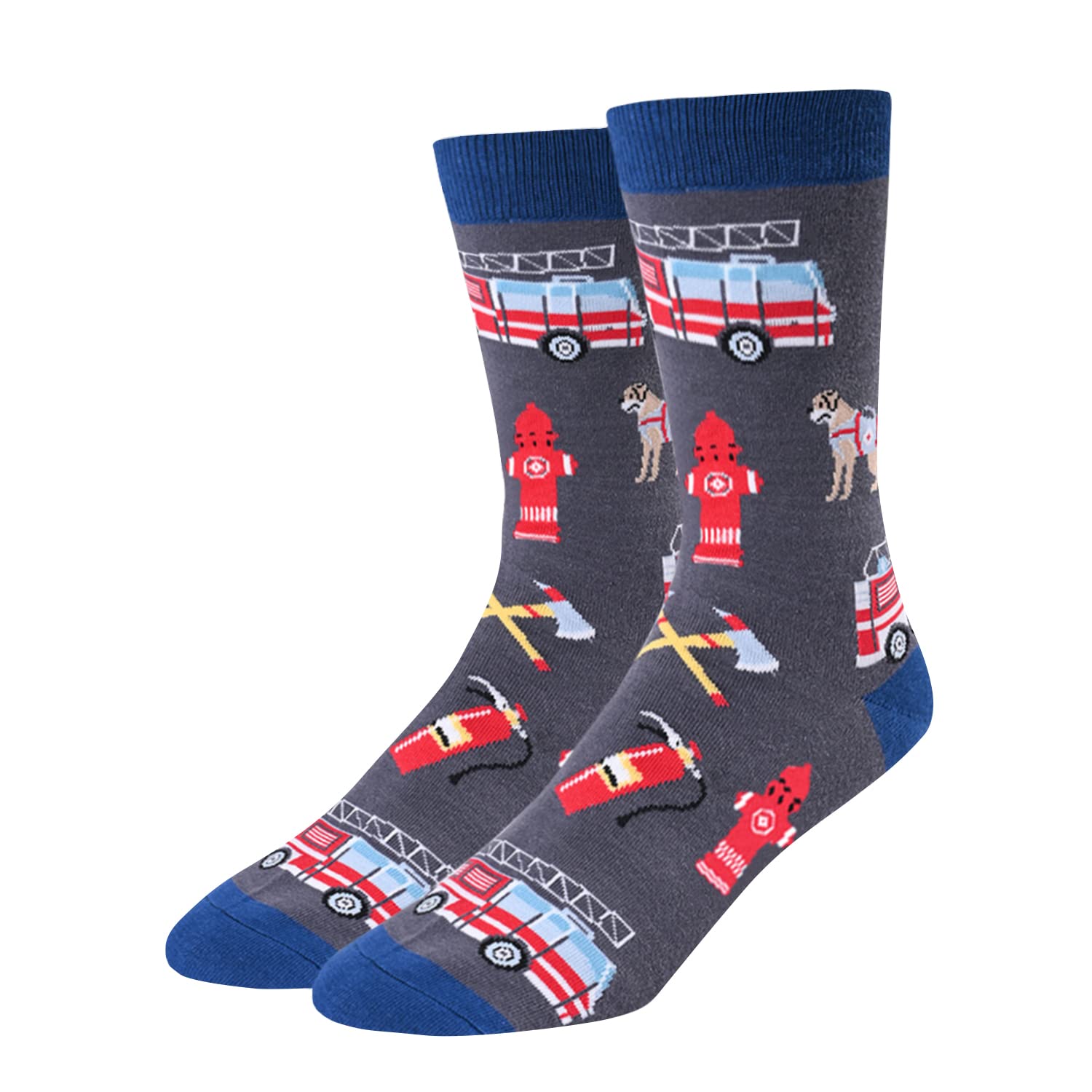 Funny Novelty Socks for Men - Golf, Medical, Teeth, Planet & Poker Design Gifts - Perfect for Nerds, Geniuses & Sock Lovers (Great for Golf Outings, Doctor Appointments & Geeky Gift Giving)