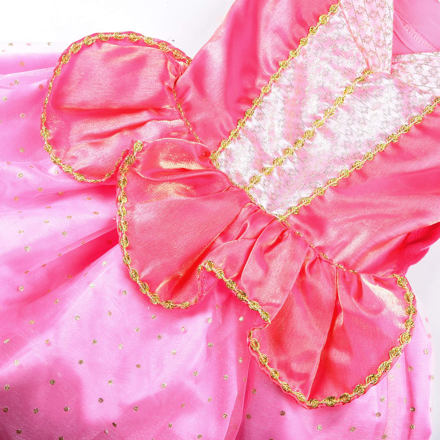 JerrisApparel Girls Princess Costume Dress for Pageants, Parties & Special Occasions - Elegant Fancy Dress for Birthday, Halloween & Dress-Up Play