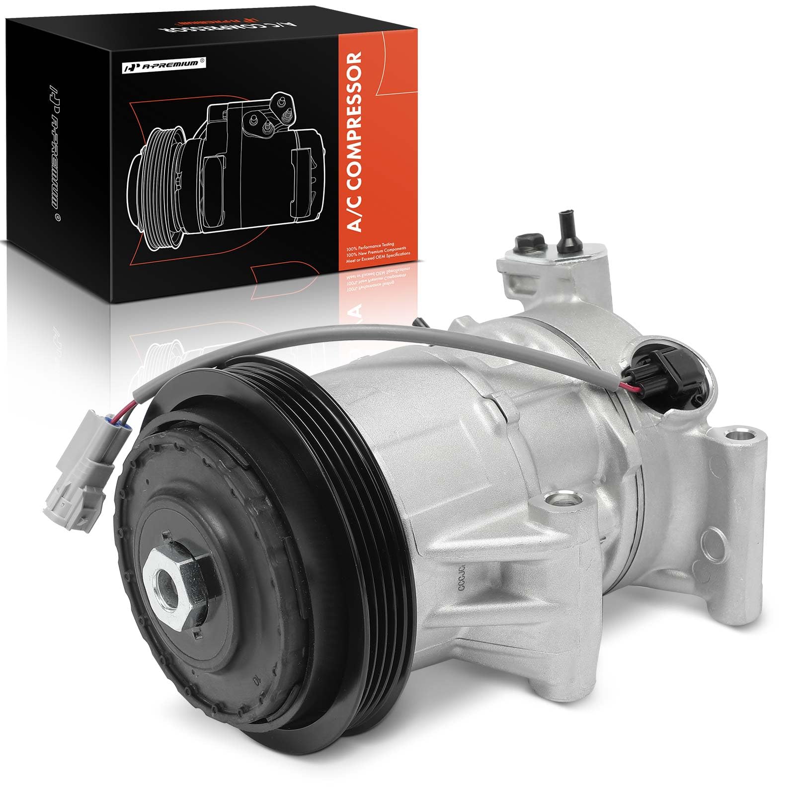 Premium AC Compressor with Clutch for Toyota Yaris 1.5L 2012-2018 - High Performance Auto Air Conditioning Replacement Part - Perfect for Summer Cooling & Long Road Trips