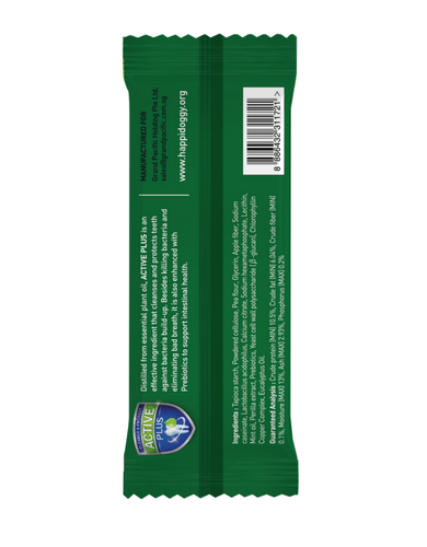 Happi Doggy Dental Chew Zest Mint 4