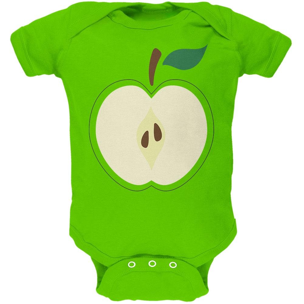 Halloween Apple Slice Costume - Soft Baby Onesie Outfit for Infants & Toddlers - Perfect for Halloween Parties, Trick-or-Treating & Photo Shoots