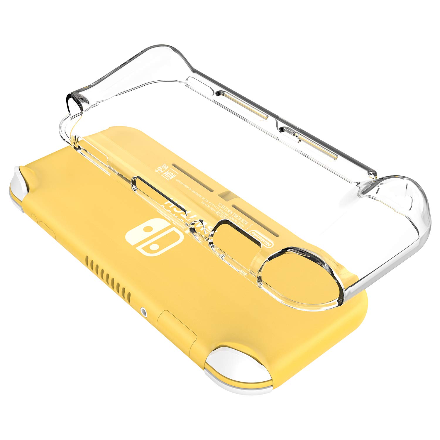 ProCase Ultra Slim Soft TPU Grip Cover Case for Nintendo Switch Lite (2019 Release) - Shockproof, Anti-Scratch Protective Skin - Clear | Perfect for Travel, Gaming On-The-Go & Everyday Protection