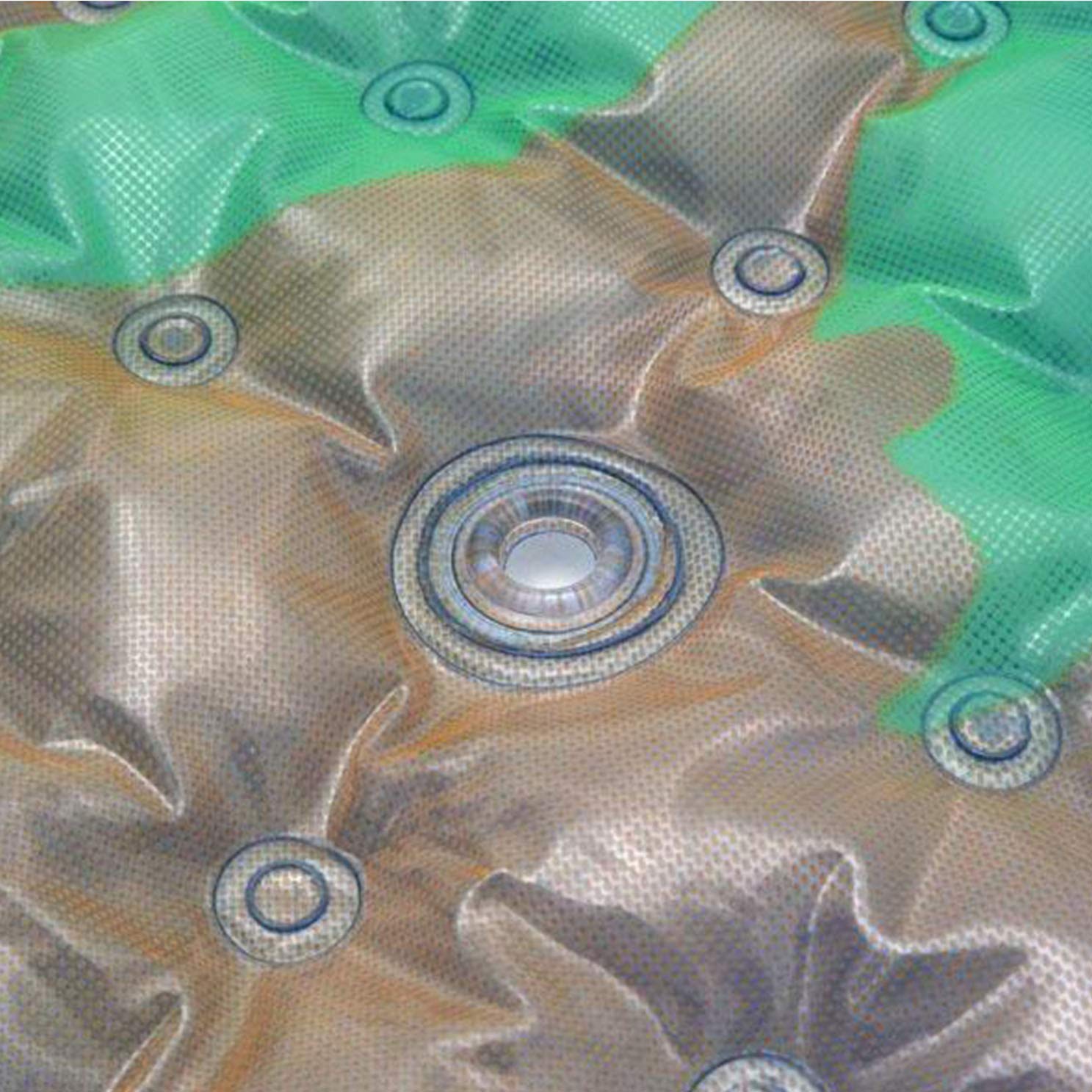 Solar Pool Heater - 3 Pack UV Resistant Solar Sun Rings for Above Ground & Inground Swimming Pools, Hot Tubs & Spas - Blue Circular Floating Solar Cover Accessories (Perfect for Energy-Efficient Pool Heating & Temperature Maintenance)