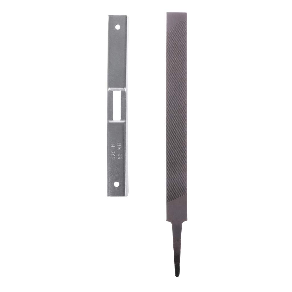 Chainsaw File Sharpening Tool - Professional Depth Gauge Flat File for Lawn Mower Blades | Perfect for Chainsaw Maintenance & Garden Tool Sharpening