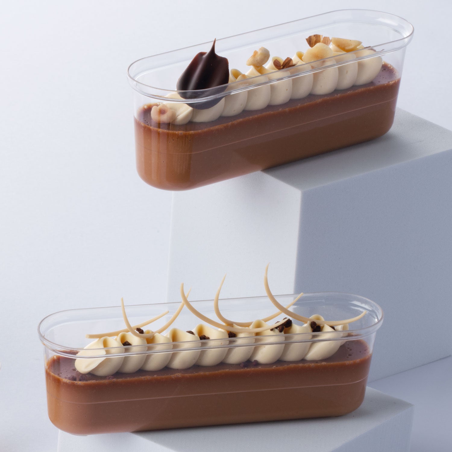 Eclair Cup 4 oz - Premium Dessert Cups for Baking, Pastry & Chocolate - Perfect for Eclairs, Mousse, and Mini Desserts