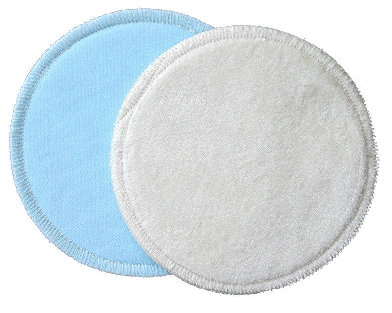 Bamboobies Overnight Nursing Pads - 4 Pairs Ultra Absorbent Breast Pads for Breastfeeding Moms | Comfortable & Leak-Proof for Nighttime Use